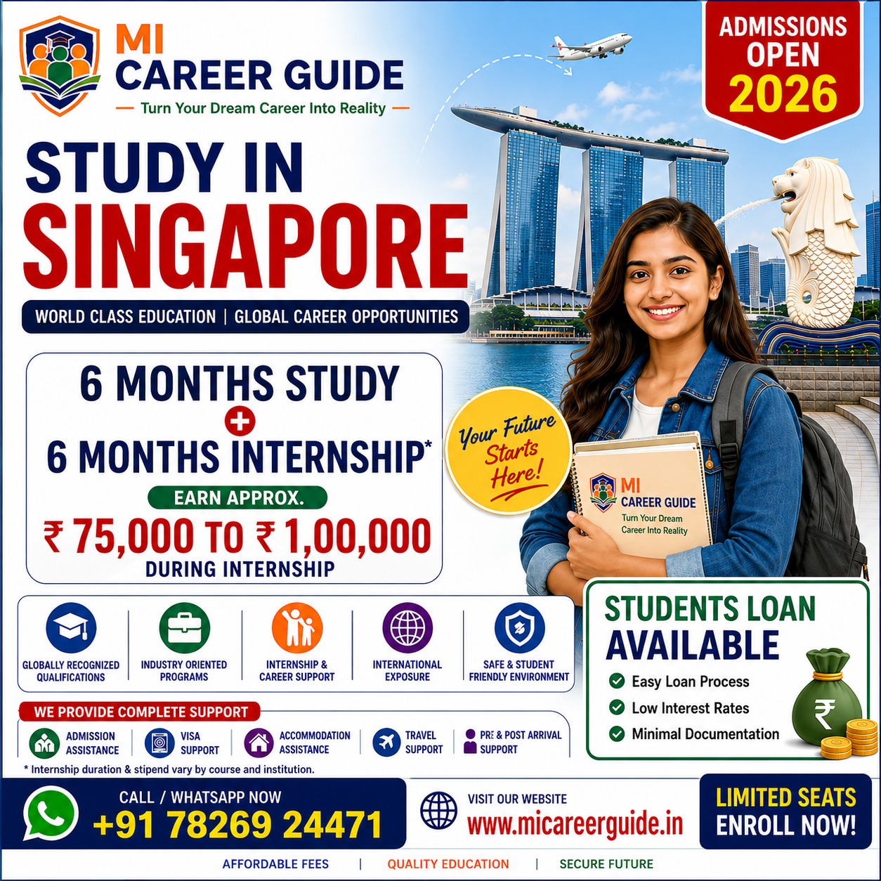 Singapore Study Program Fees